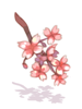 (服飾)櫻花樹枝