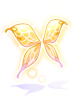 (服飾)金黃蝴蝶翅膀
